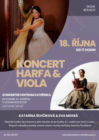 18.10. Harfa s violou v kostele